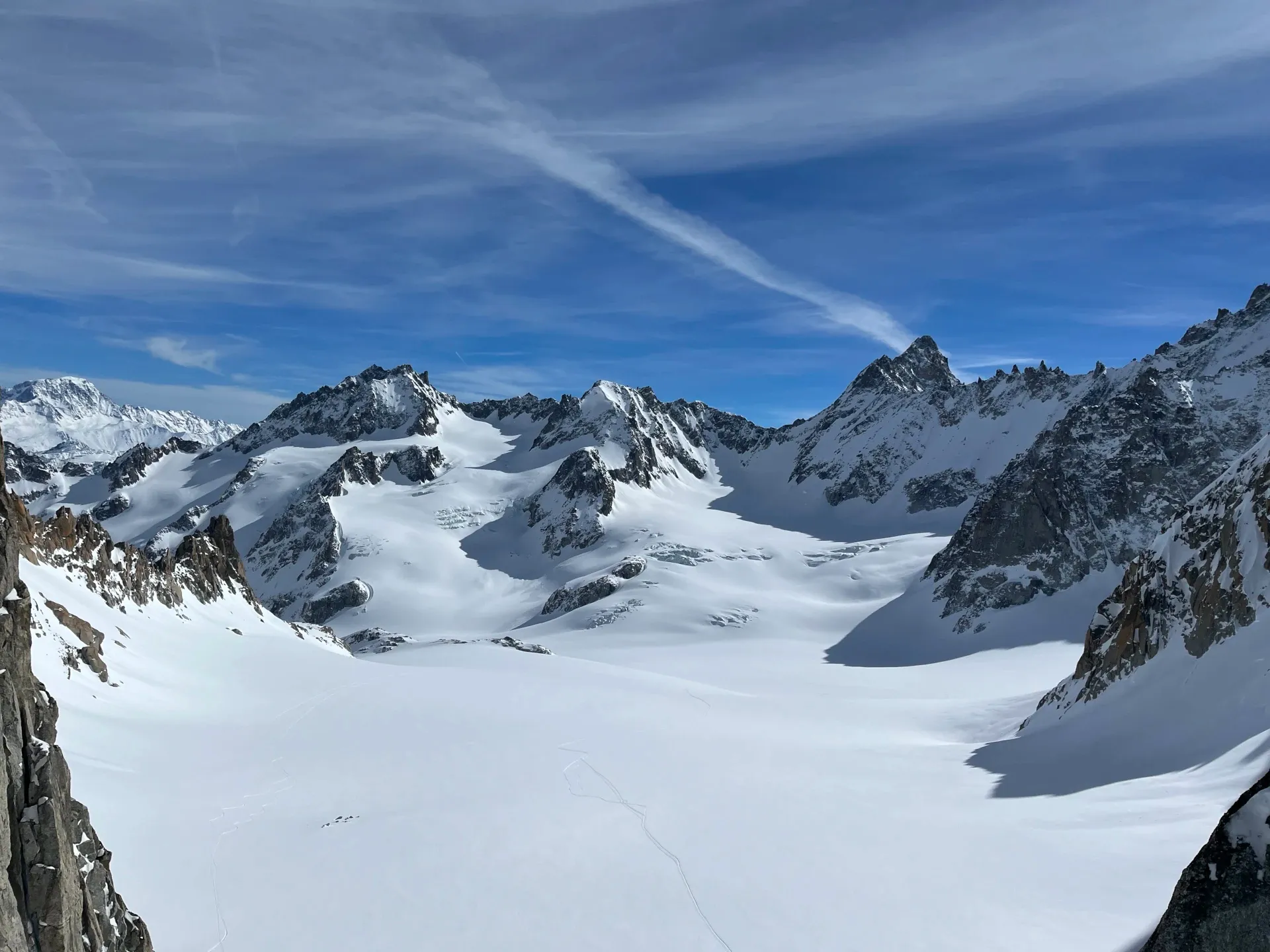 Col du Chardonnet, Les 3 Cols (Mont Blanc)