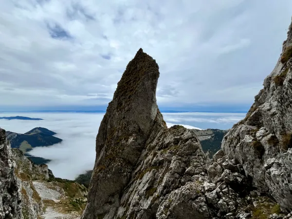 Dent d'Oche : face nord - Voie Ravanel